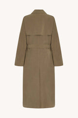 Rhydian Coat in Wool and Silk