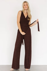 Natasha Jumpsuit | Espresso