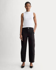 The Utility Barrel Pant | Black | Regular