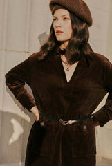 Adjustable Thin Leather Belt