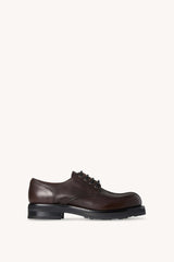 Derby Lug Sole Shoe in Leather