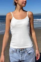 Skylar Eyelet Tank