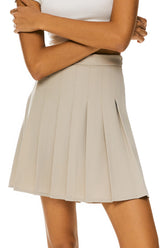 High Waisted Skirts A Line Pleated Skirt