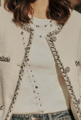 Silver Pearl Strand Necklace