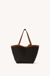 Park Tote Three Canvas Bag in Cotton and Leather