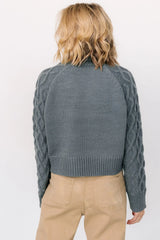 Vonn Turtleneck Sweater | Winter Green