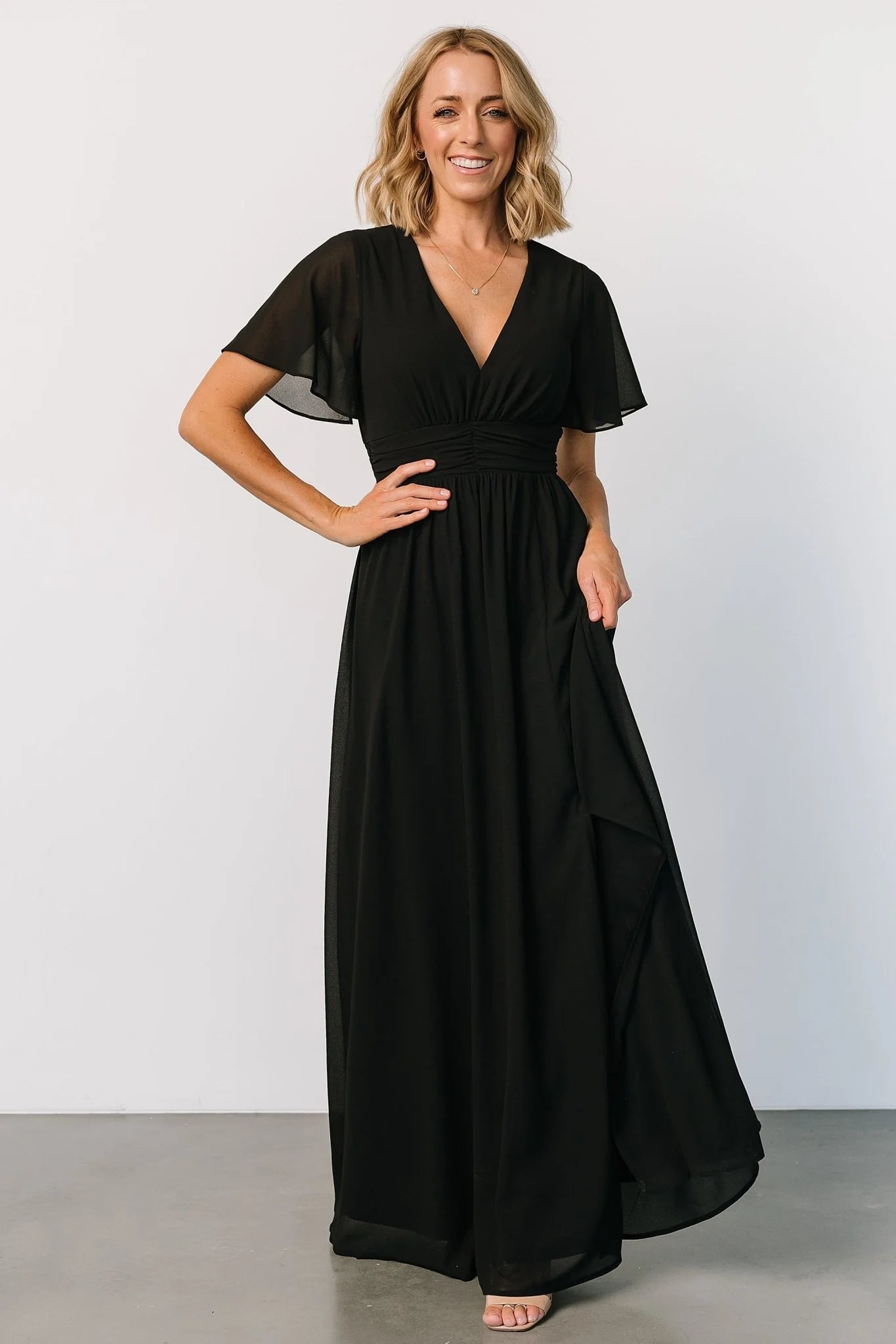 Ramona Maxi Dress | Black