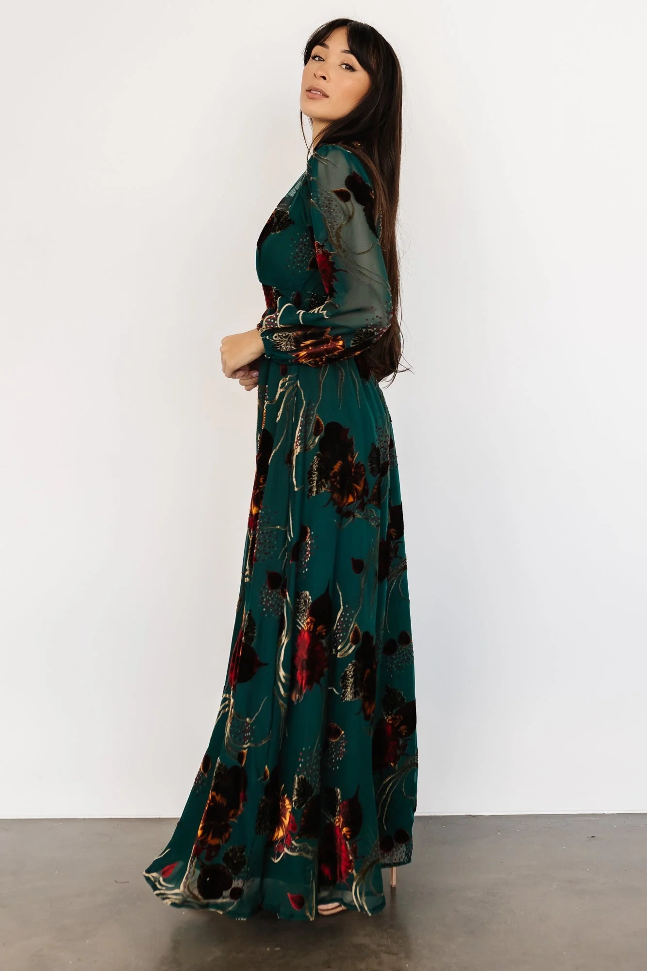 Mikla Maxi Dress | Jade Multi