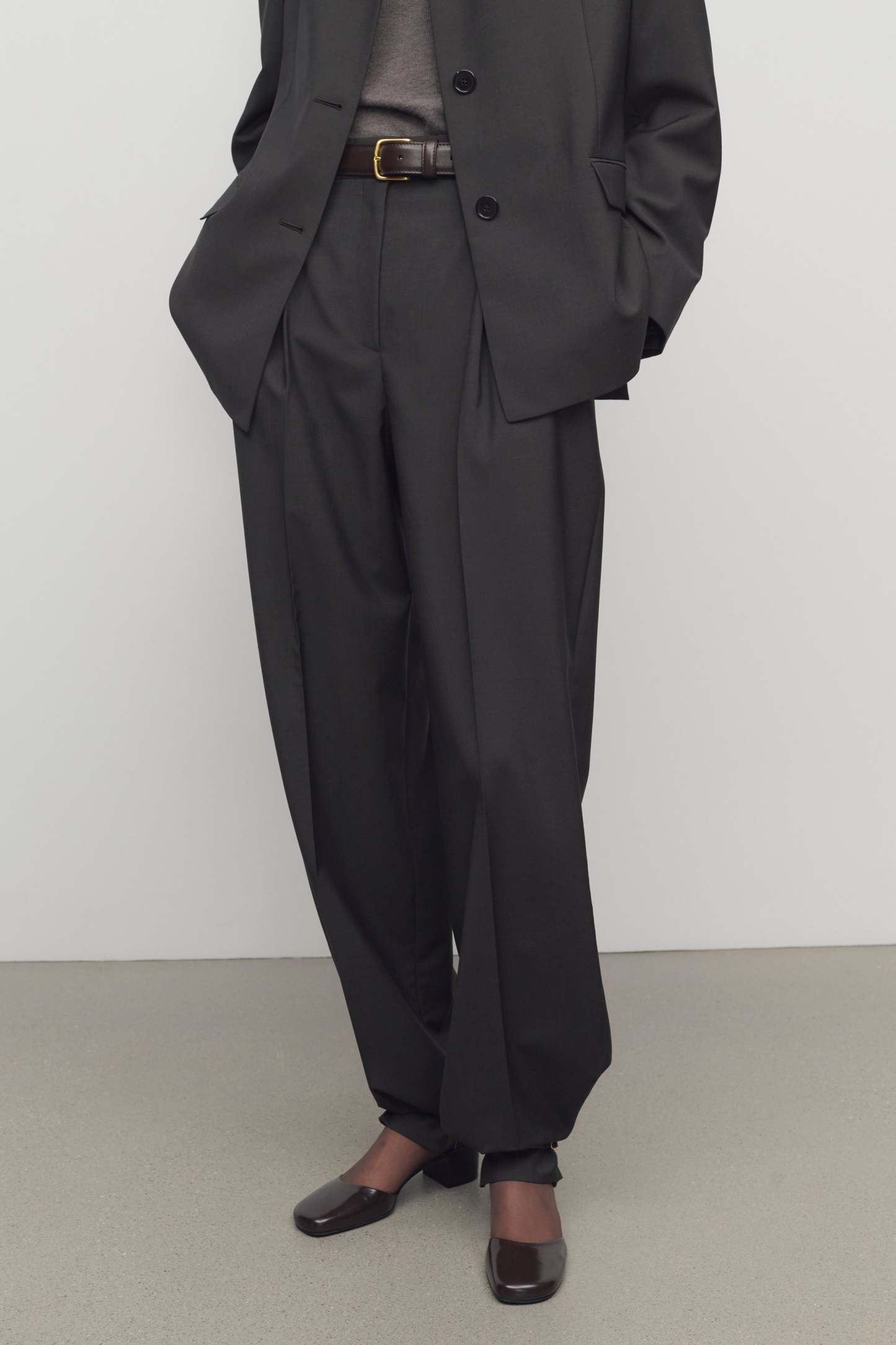 Mikkela Pant in Virgin Wool and Mohair