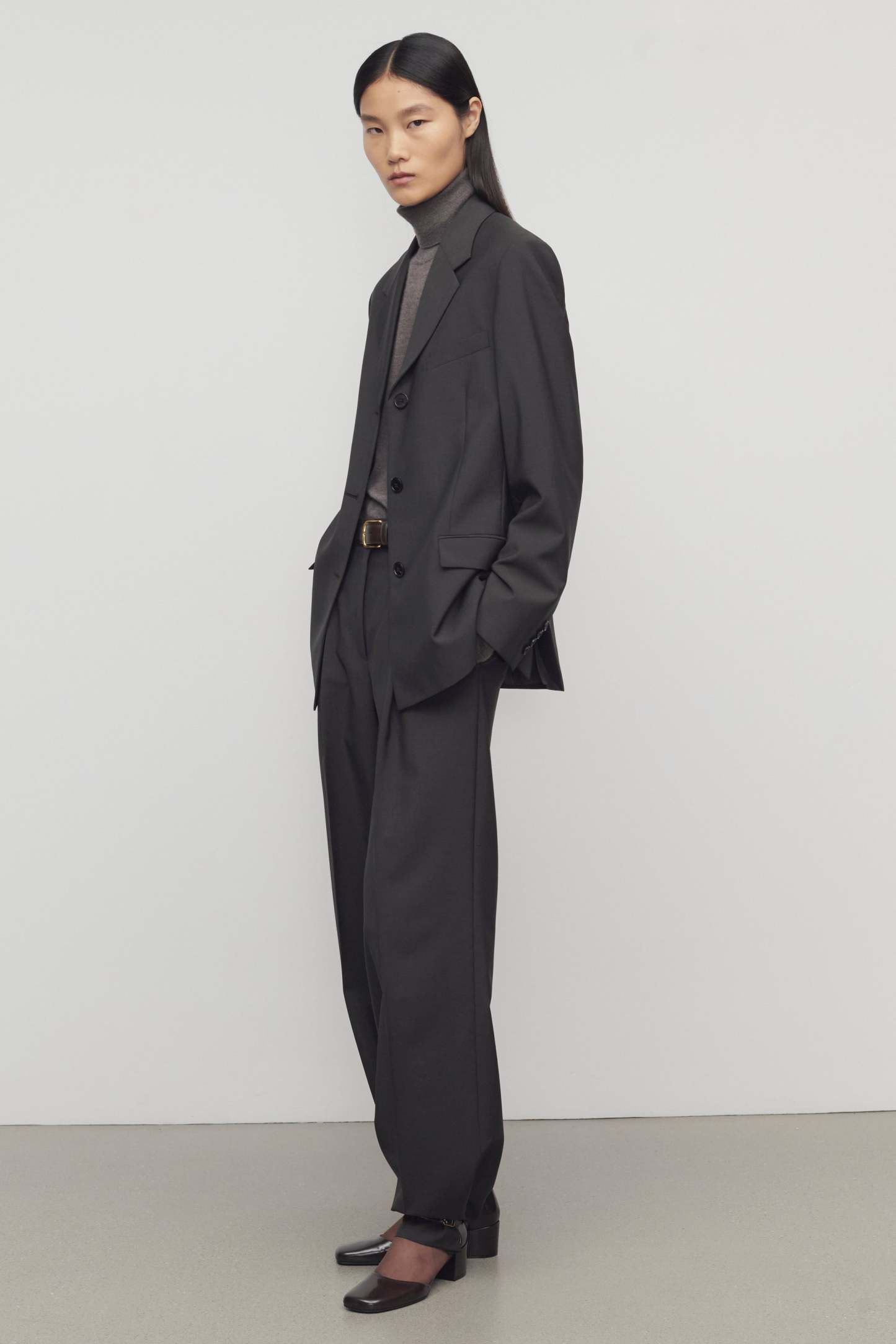 Mikkela Pant in Virgin Wool and Mohair