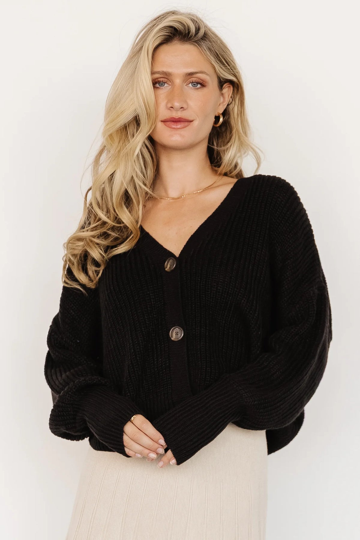 Gracie Knit Cardigan | Black