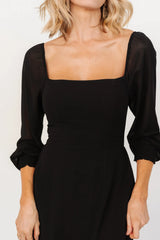 Giselle Maxi Dress | Black