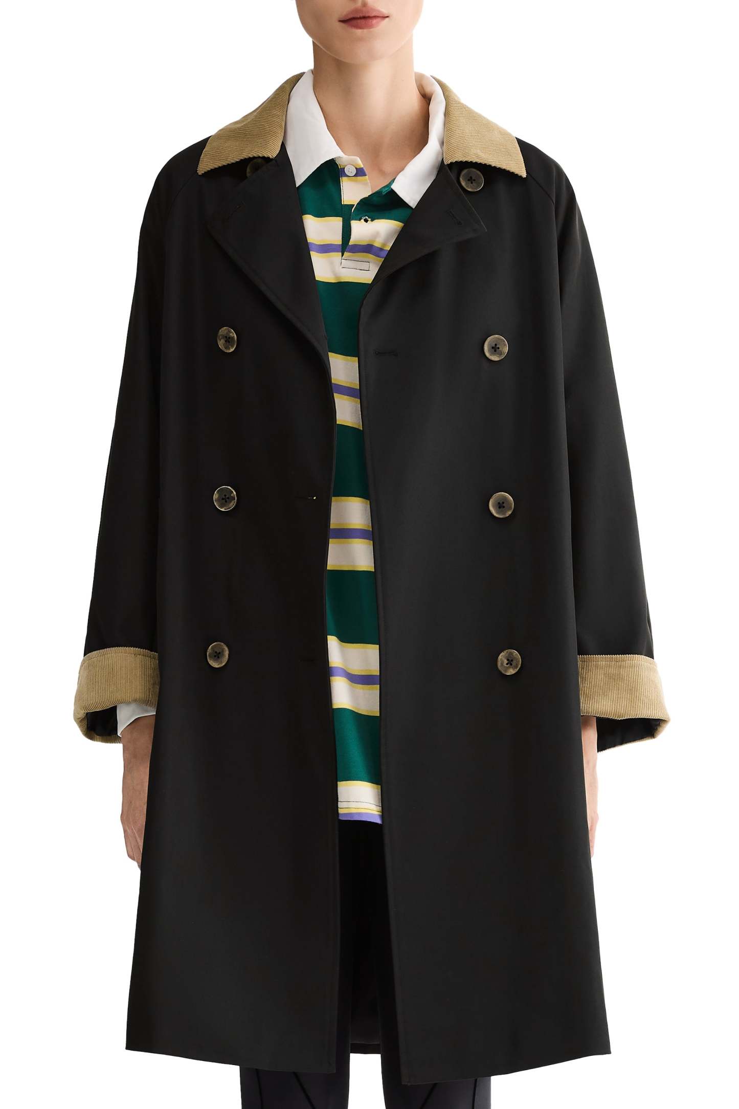 Casual Oversized Trench Coat