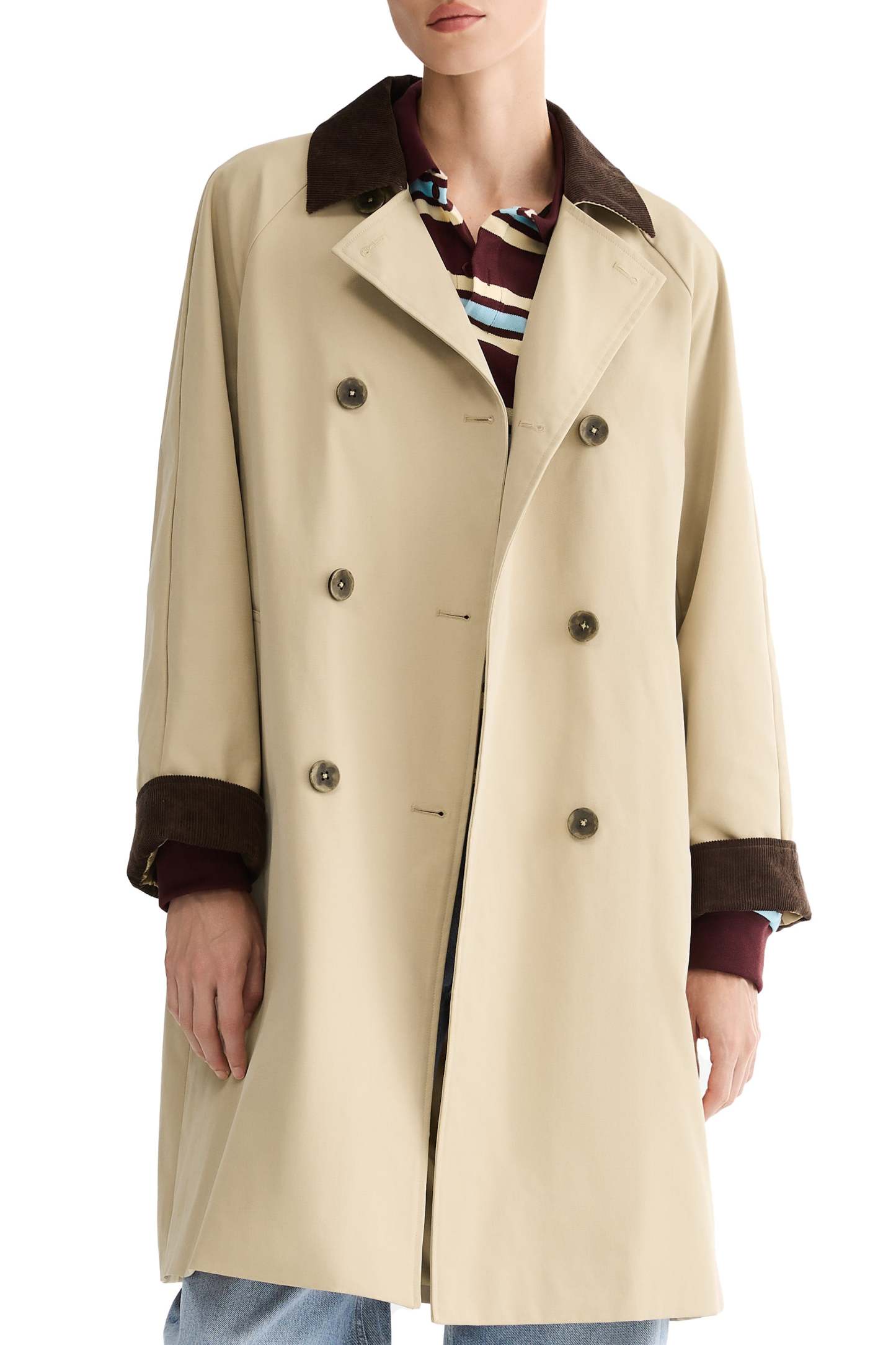 Casual Oversized Trench Coat