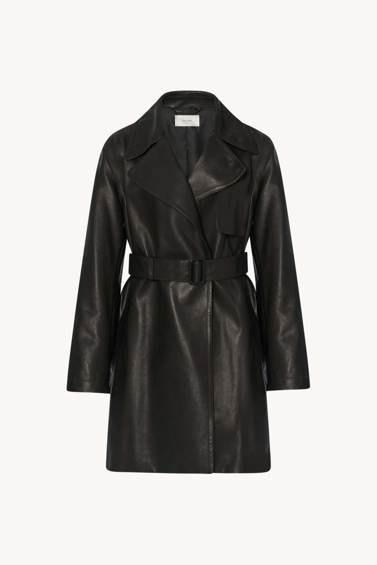 Siempra Coat in Leather