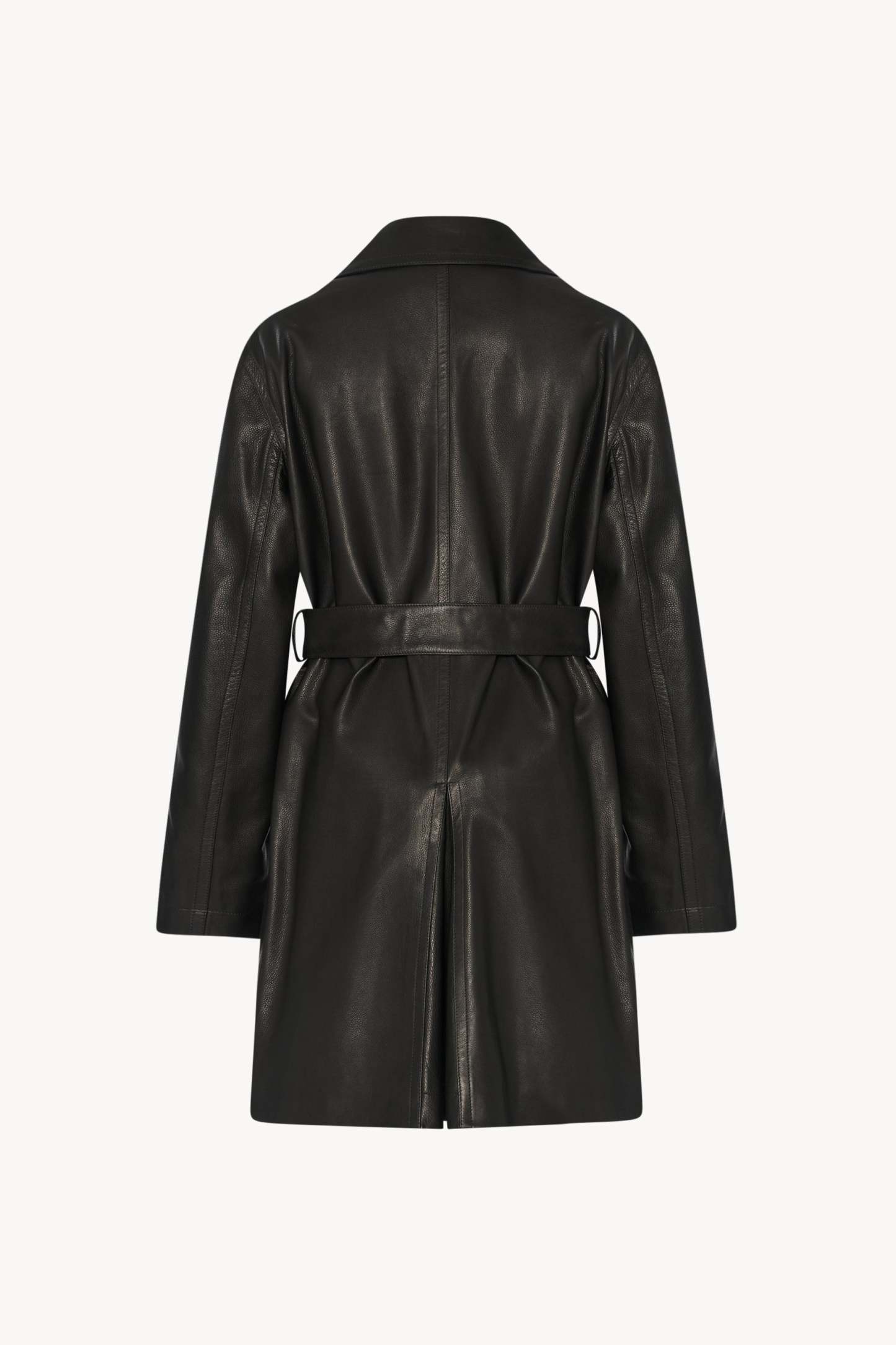 Siempra Coat in Leather