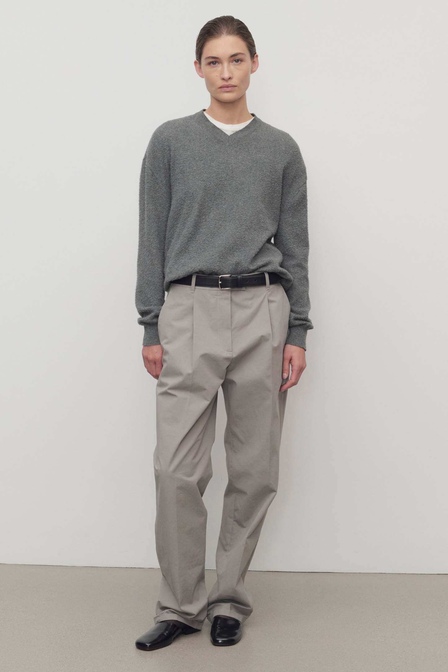 Neriah Pant in Cotton and Silk