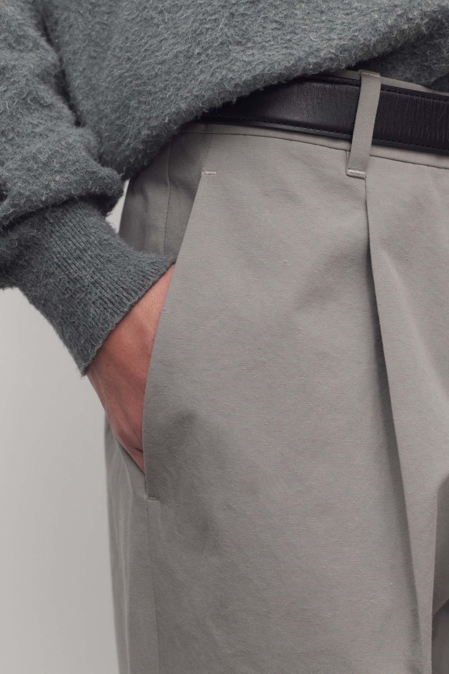 Neriah Pant in Cotton and Silk