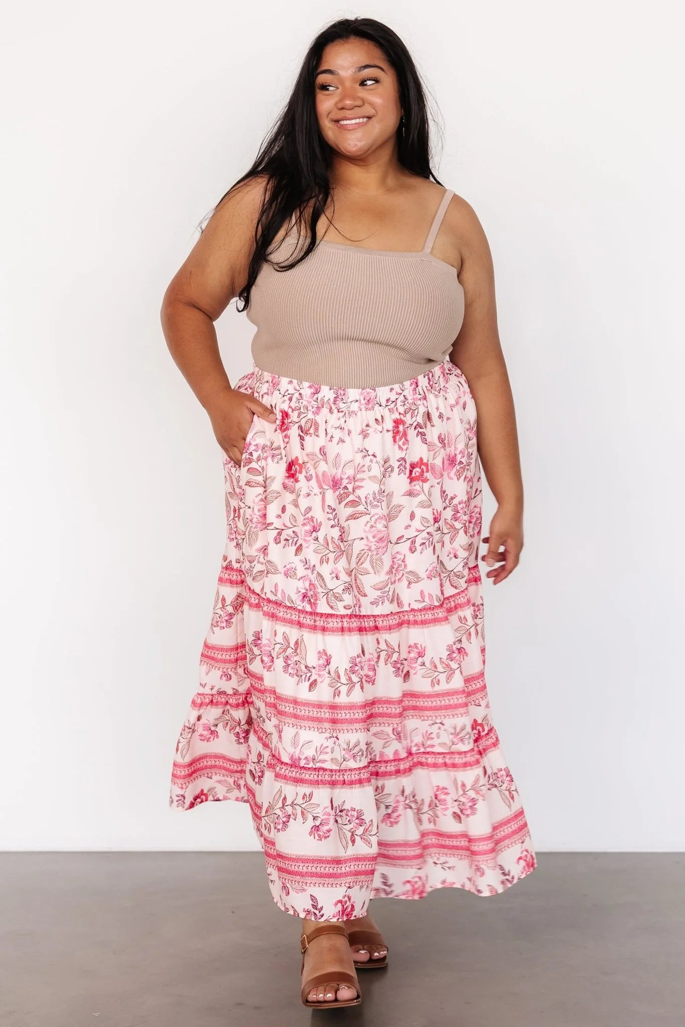 Meg Skirt | Blush Multi