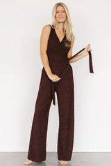 Natasha Jumpsuit | Espresso