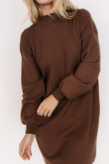 Jennings Sweater Dress | Brown