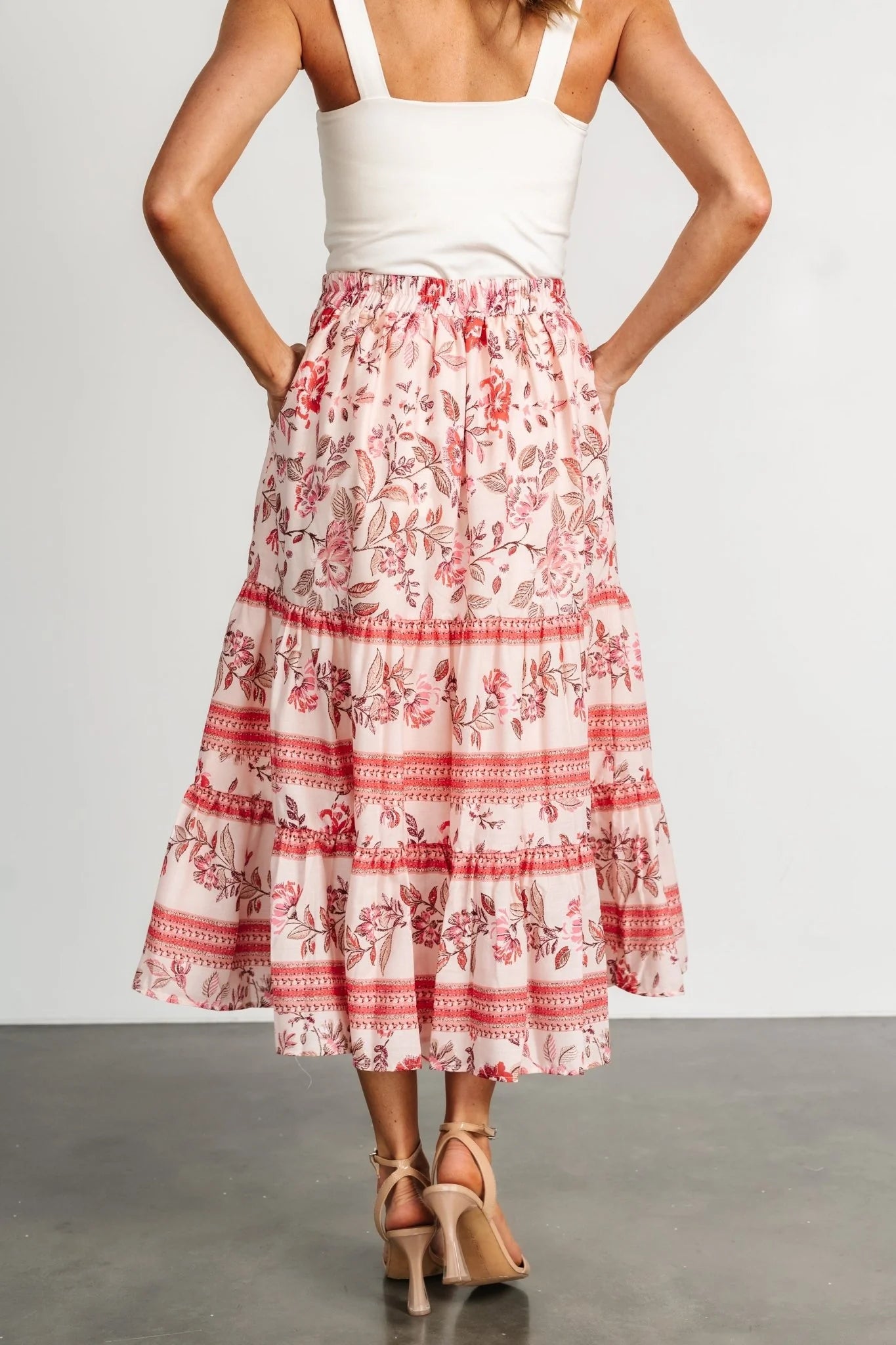 Meg Skirt | Blush Multi