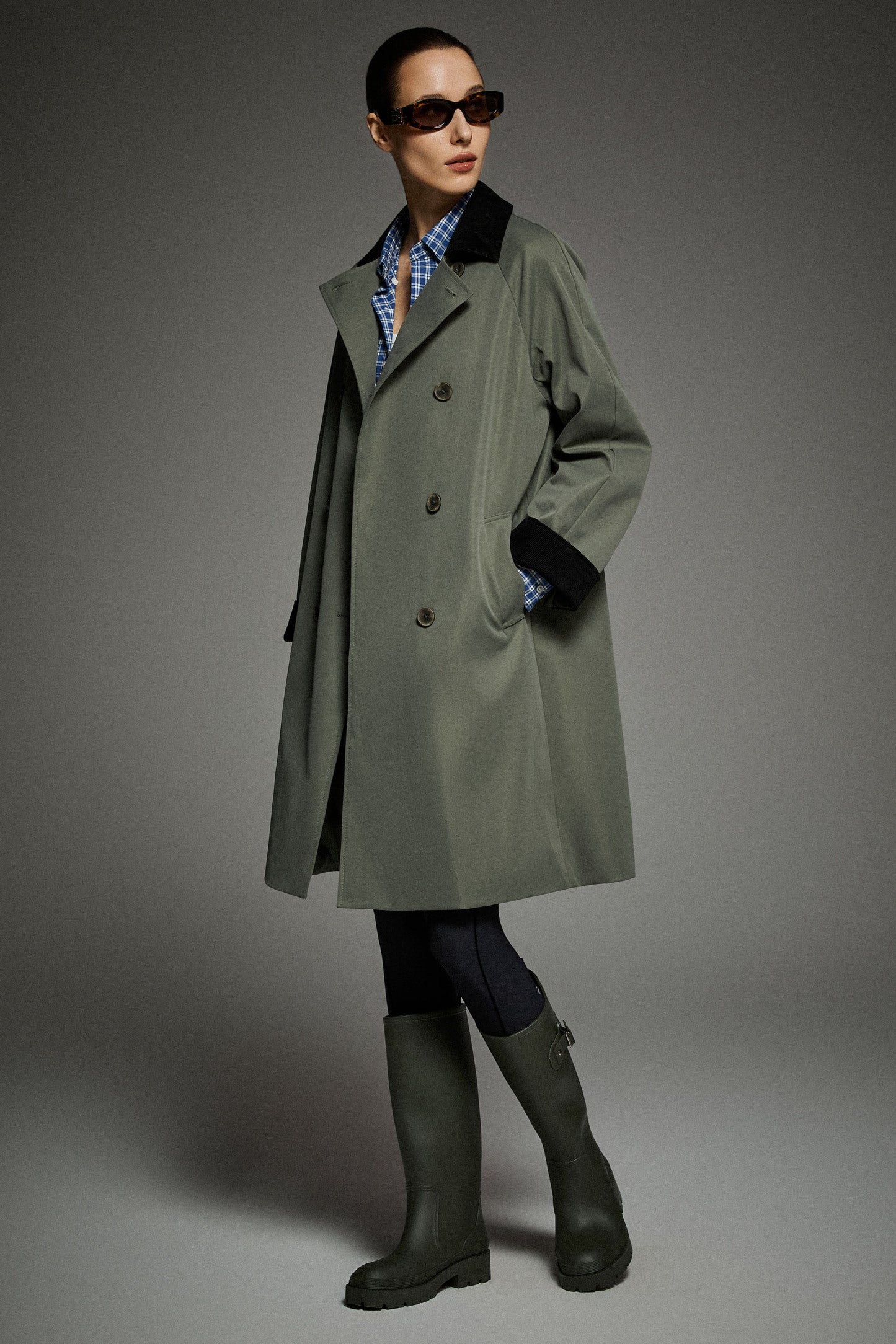 Casual Oversized Trench Coat