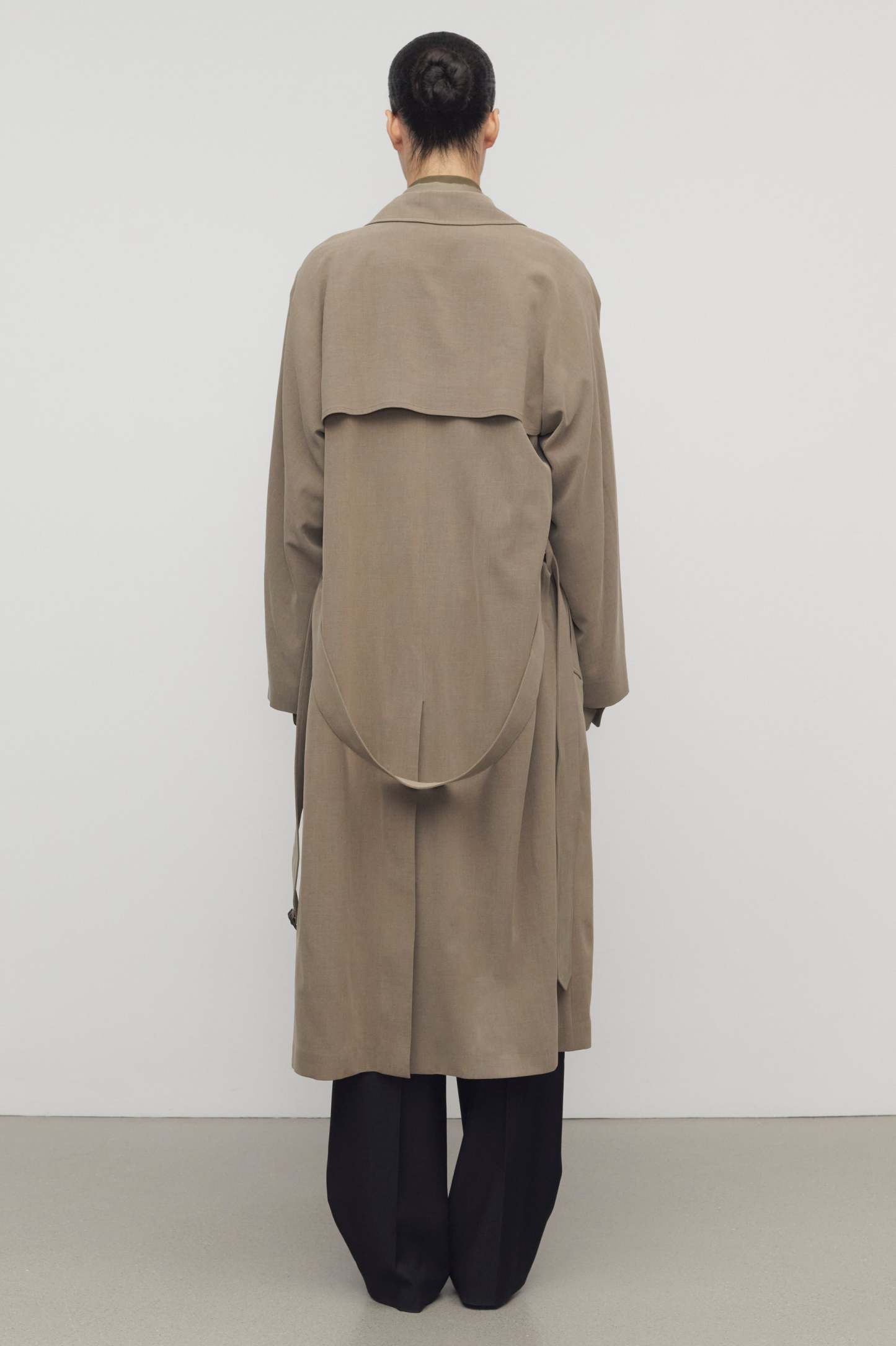 Rhydian Coat in Wool and Silk