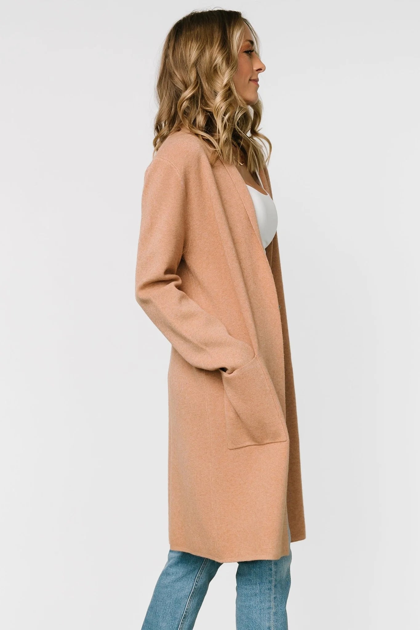 Nolan Cardigan | Camel