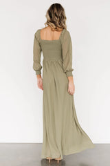 Giselle Maxi Dress | Dusty Olive