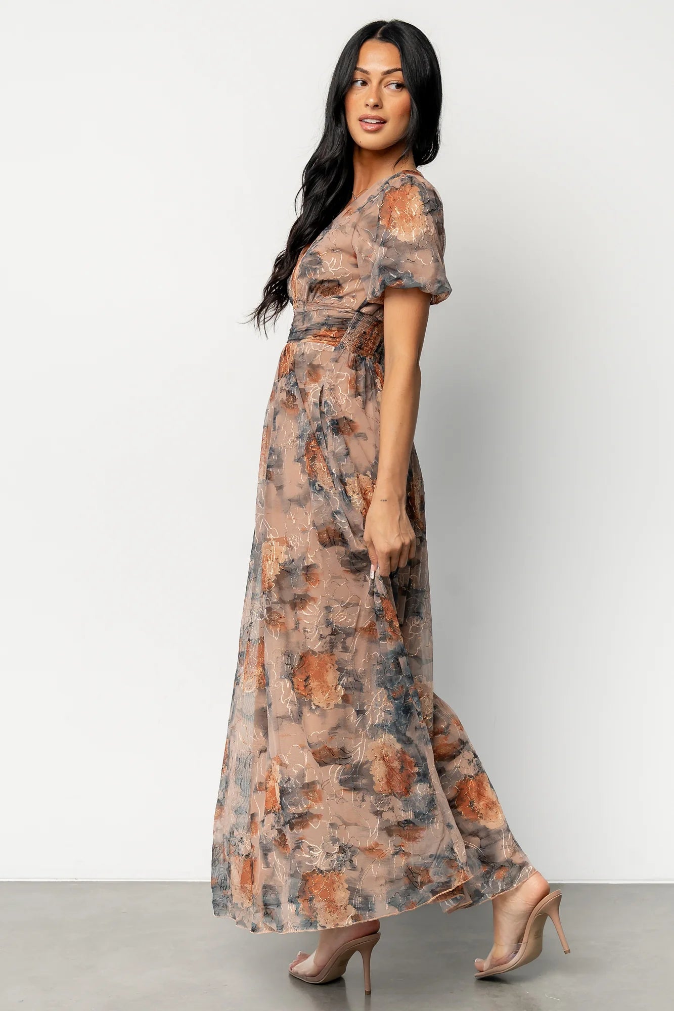 Ardley Maxi Dress | Copper + Slate Floral