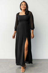 Giselle Maxi Dress | Black