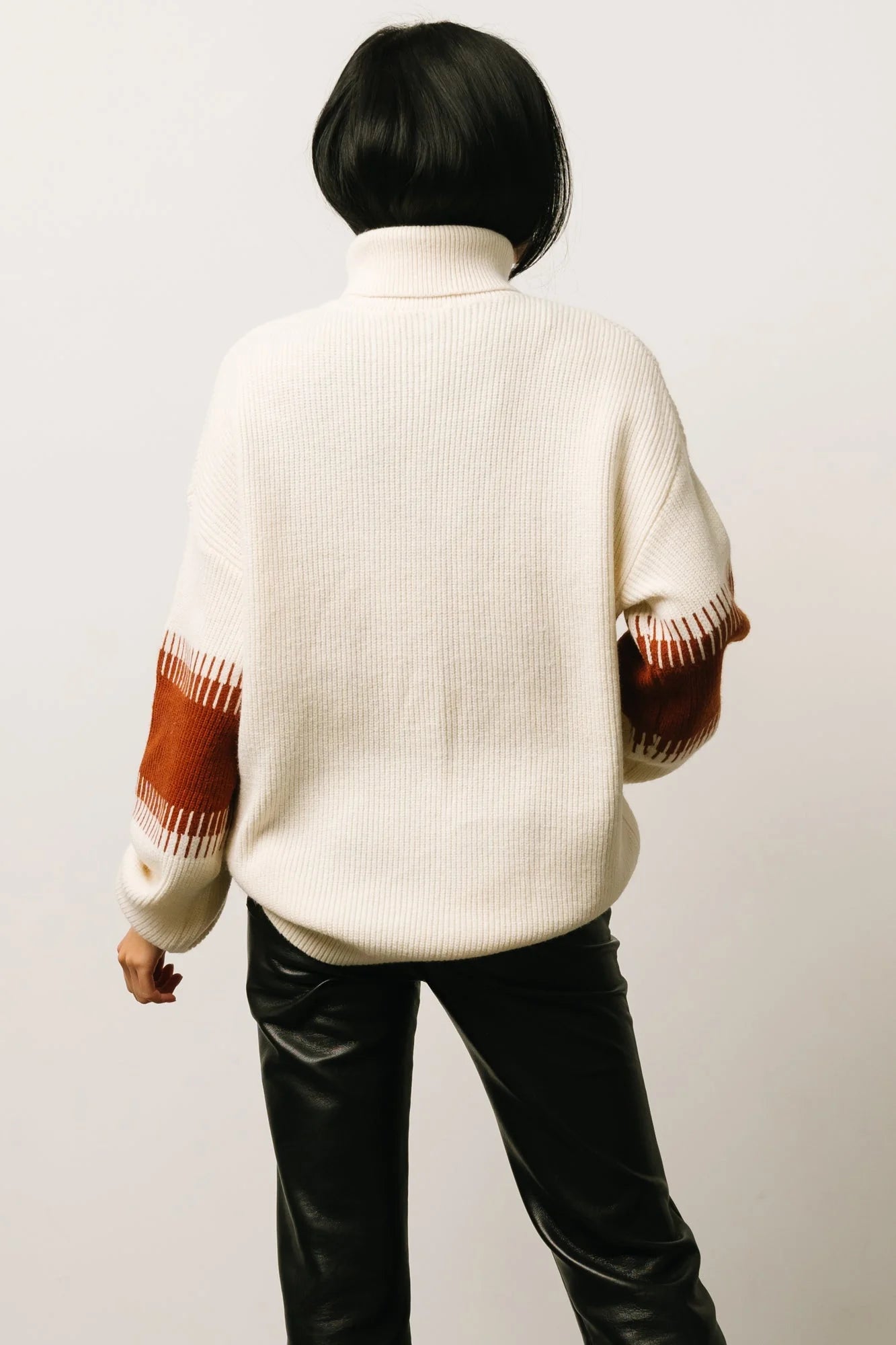 Antonov Turtle Neck Sweater | Cream + Spice