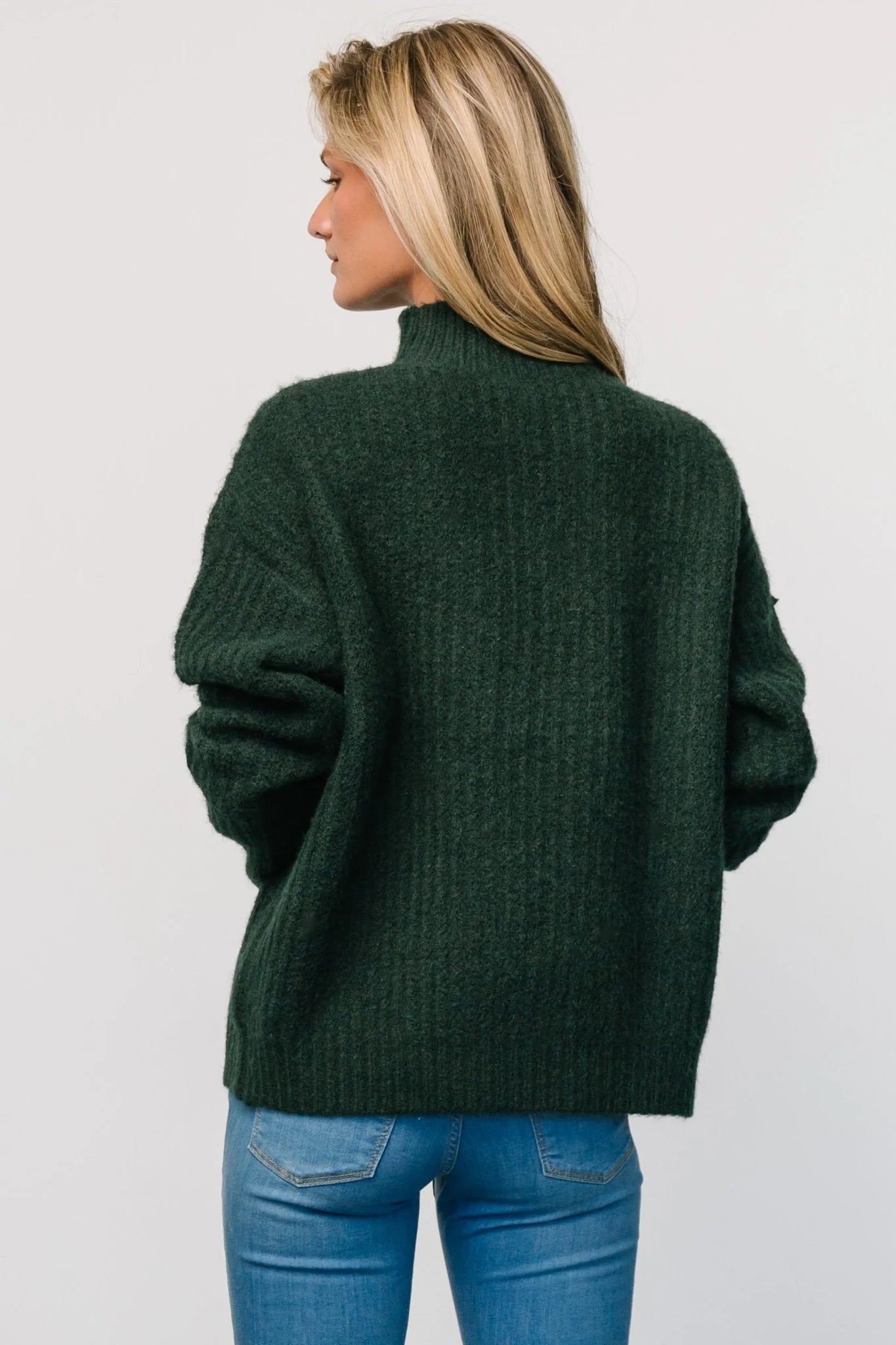 Fallon Sweater | Dark Green