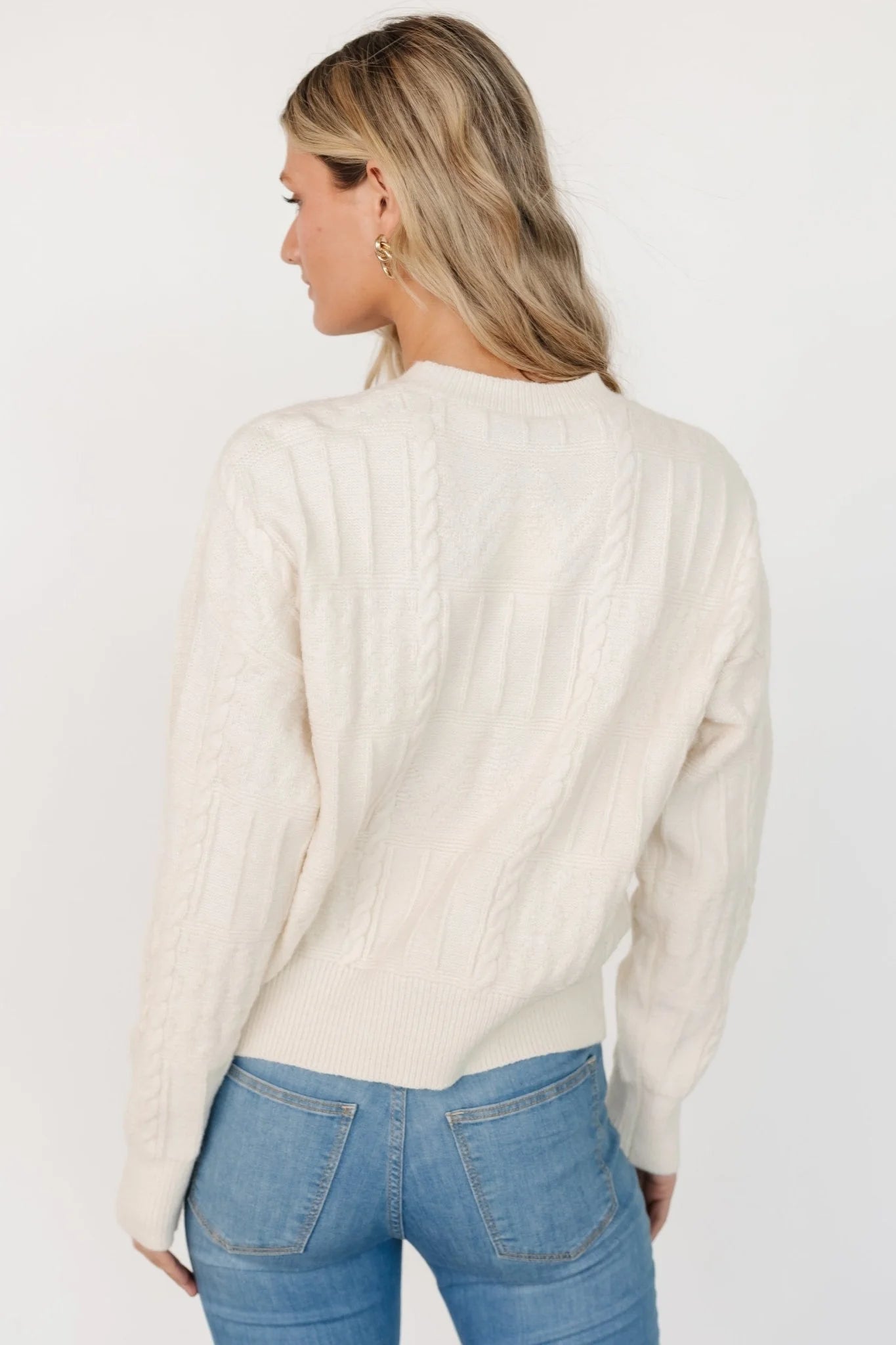 Meadow Knit Sweater | Cream