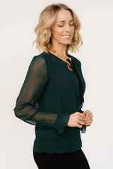 Cambridge Top | Emerald