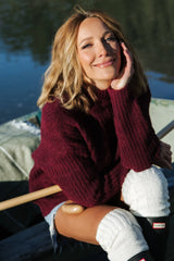 Fallon Sweater | Mulberry