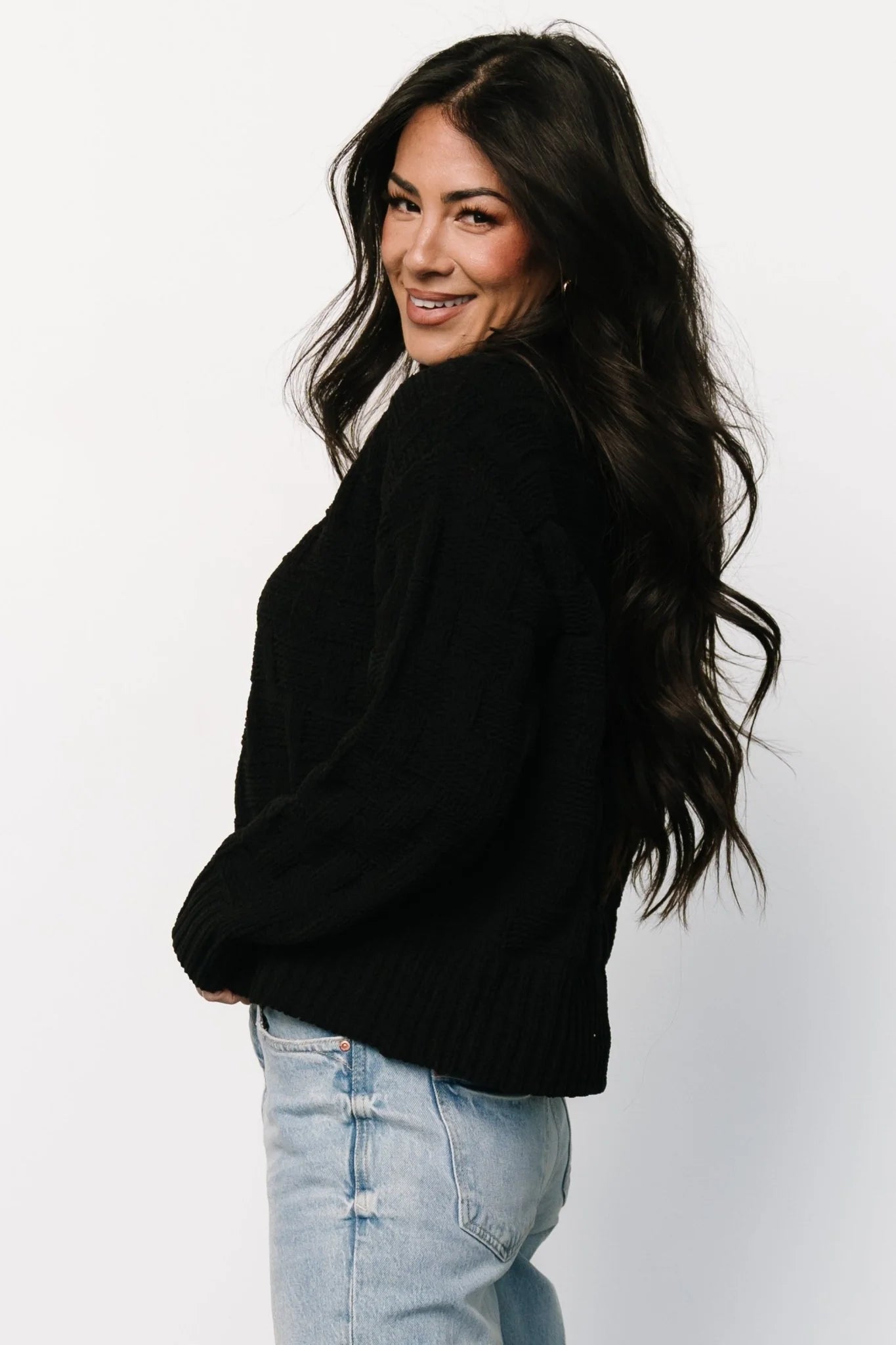 Stetson Knit Sweater | Black