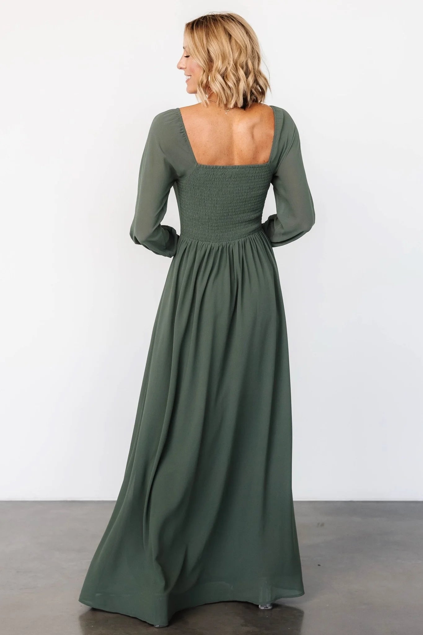 Giselle Maxi Dress | Dark Sage