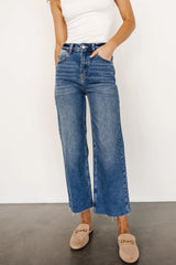 Kirby High Rise Wide Leg Jeans | Medium Wash