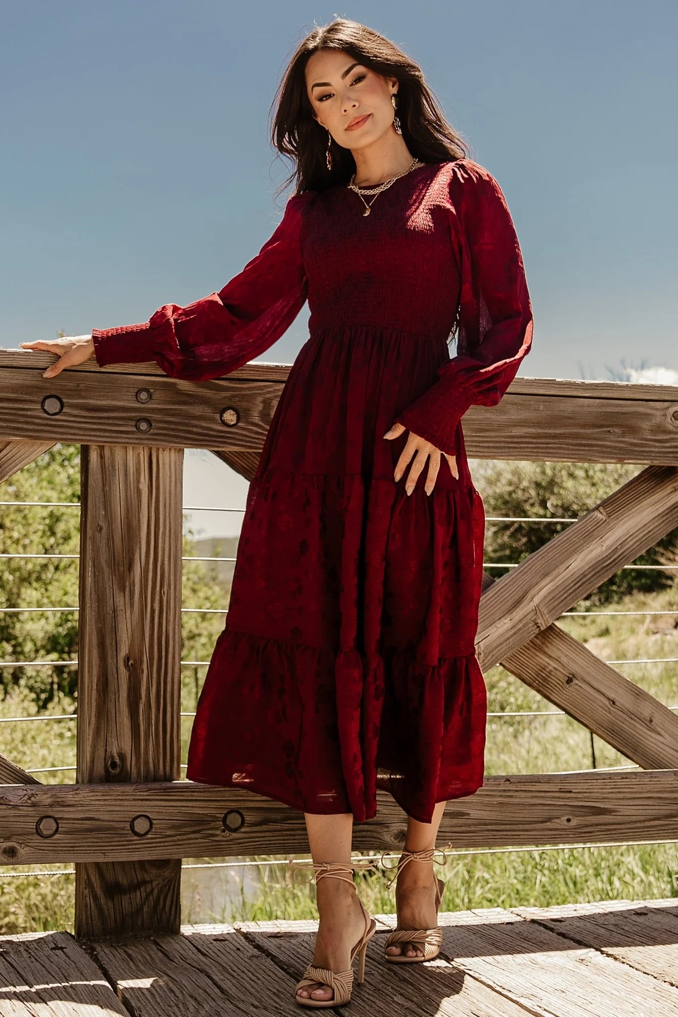 Stockholm Smocked Dress | Mulberry