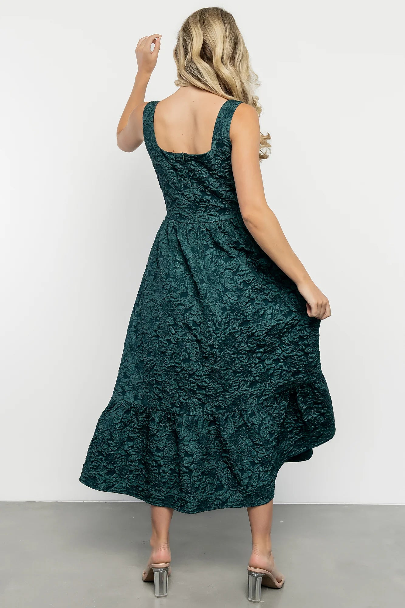 Maura Midi Dress | Green