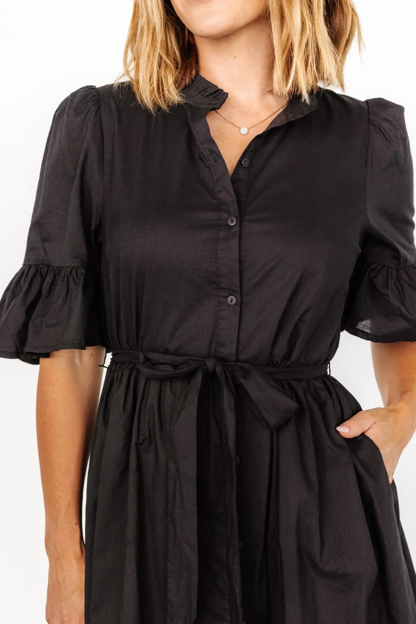 Mirielle Midi Dress | Black