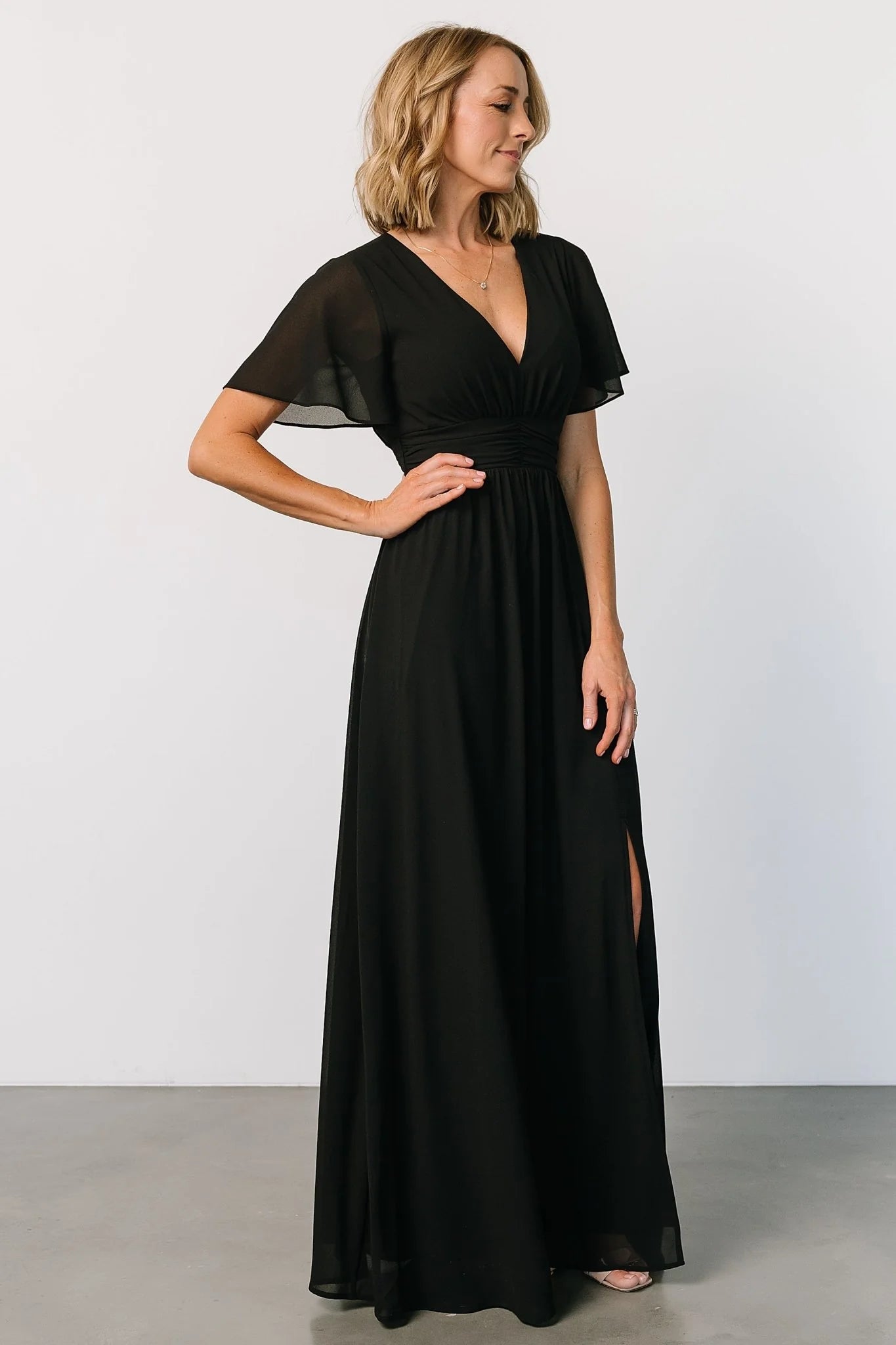 Ramona Maxi Dress | Black