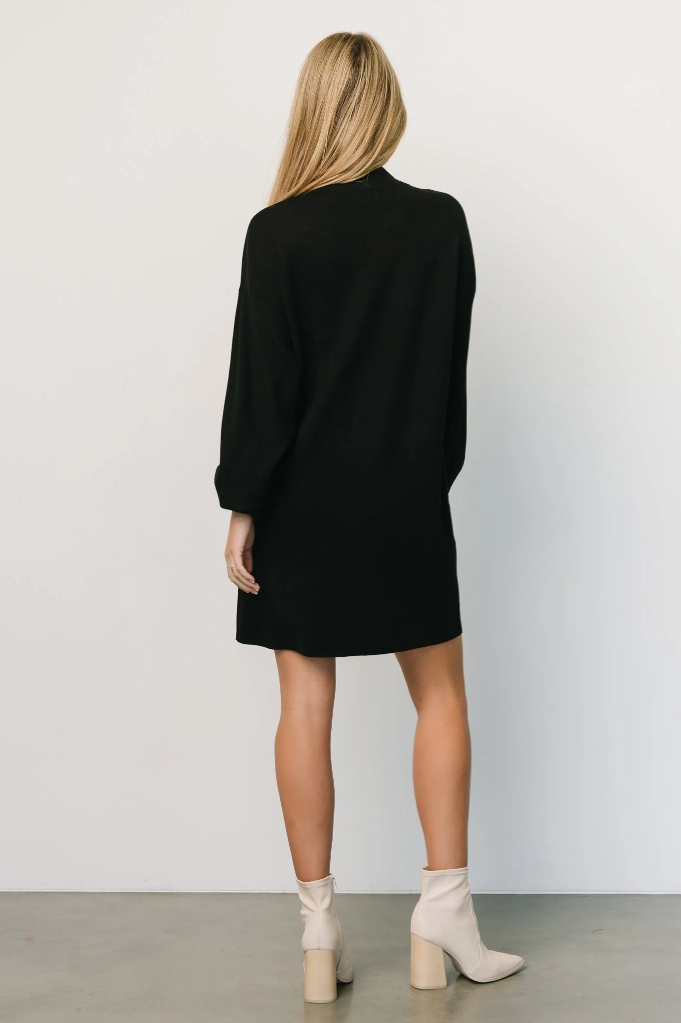 Jennings Sweater Dress | Black