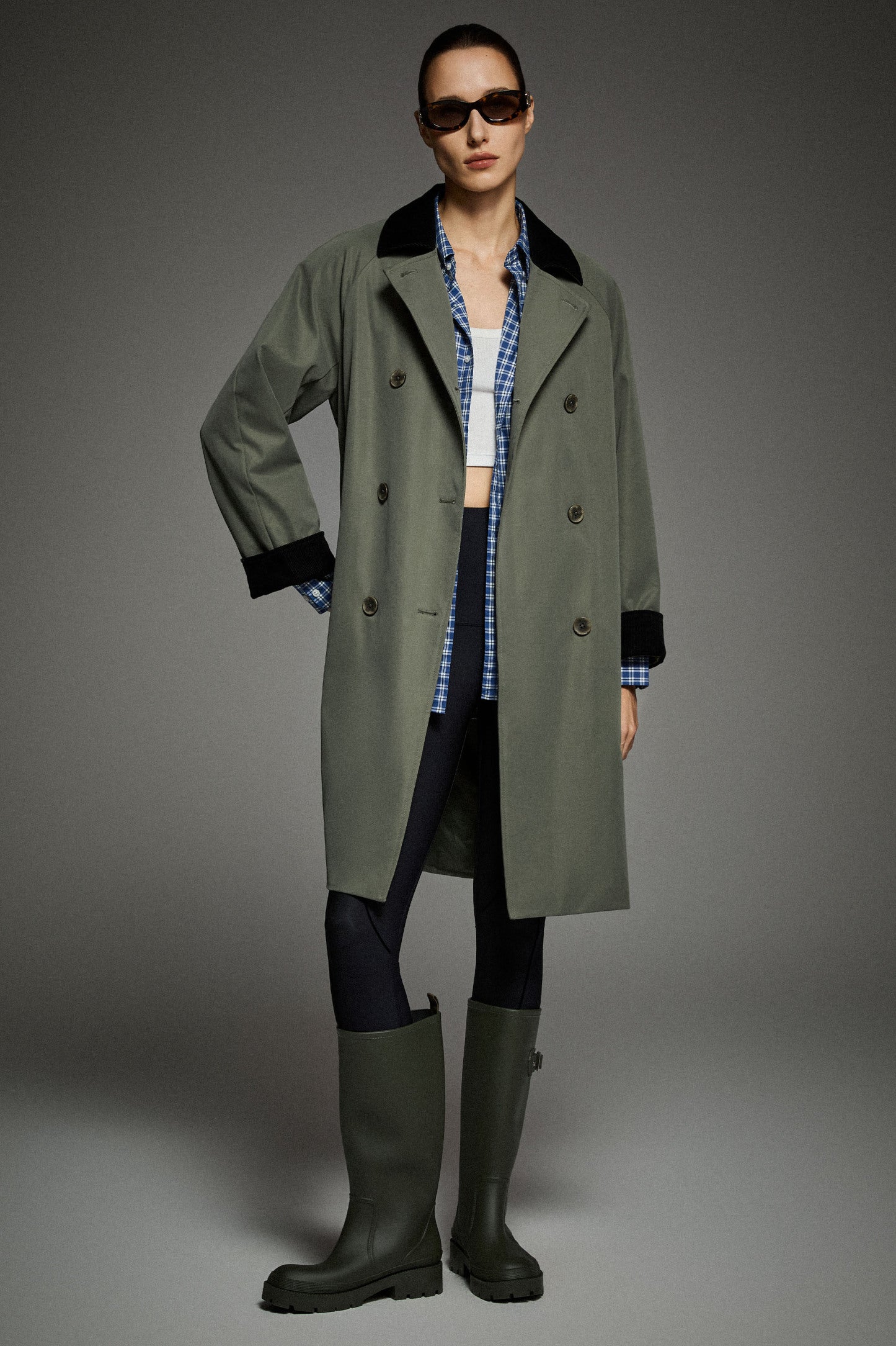 Casual Oversized Trench Coat