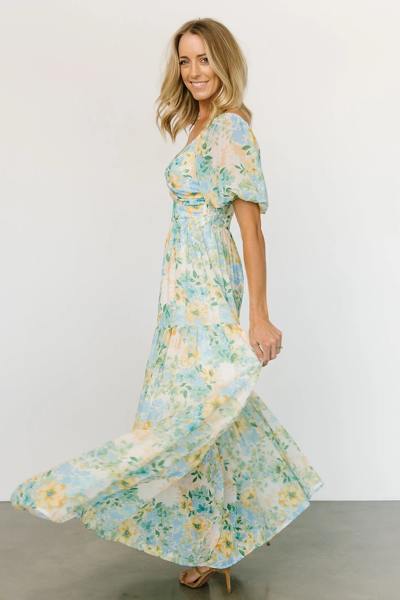 Maya Maxi Dress | Garden Multi