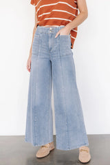 Emmi Mid Rise Wide Leg Jeans | Medium Wash
