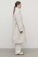 Pluma Coat in Cotton and Cashmere
