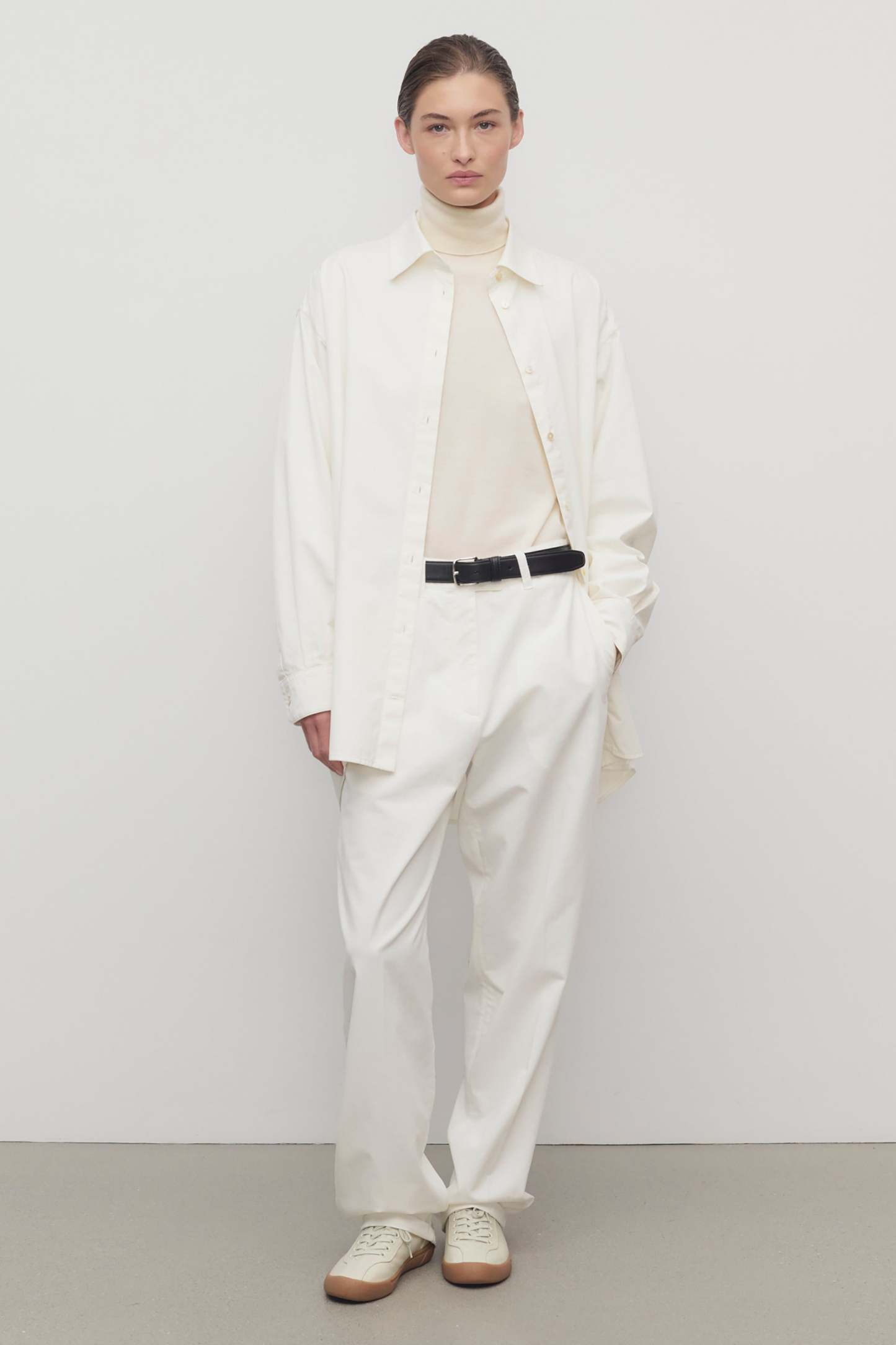 Neriah Pant in Cotton and Cashmere